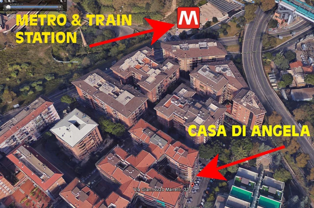 Casa Di Angela Villa โรม ภายนอก รูปภาพ